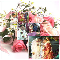 "Flower basket with 25 Red roses and Fillers - Click here to View more details about this Product
